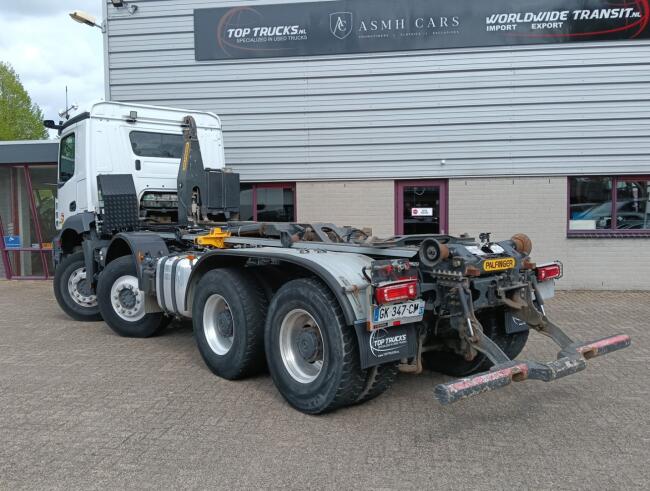 Mercedes-Benz Arocs 4146 8x4 Palfinger 24t. Haakarm, Hooklift, Abrolkipper -Euro 6 E -Mirrorcams -Navigatie -Clima TT 4926