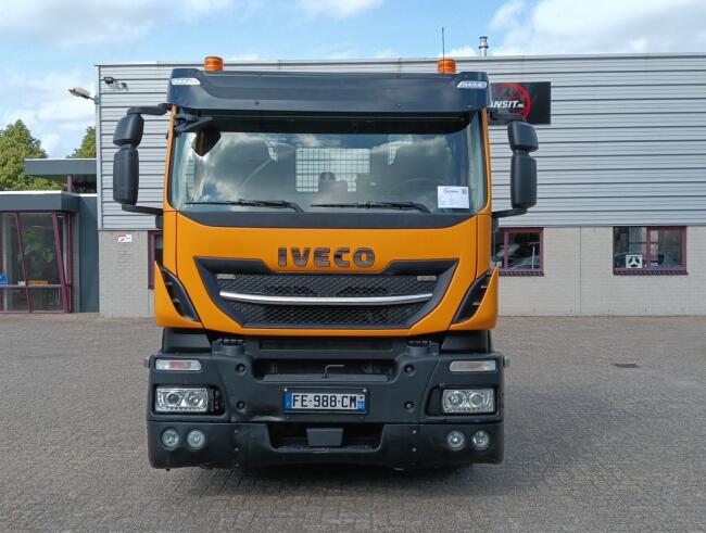 Iveco STRALIS S 420 8x2 -Machinetransporter, Oprijwagen, Retarder, Airco, Stuurassen TT 4937