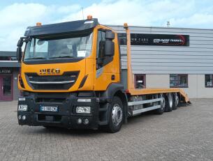 Iveco STRALIS S 420 8x2 -Machinetransporter, Oprijwagen, Retarder, Airco, Stuurassen TT 4937