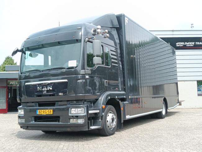 MAN TGM 12.250 EEV DHollandia laadklep, Loadlift, Ladebordwand 1.500 kg -Airco -Meubeltranport -Slaapcabine TT 4940
