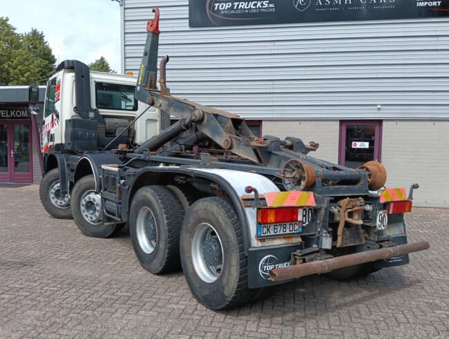 DAF FAD CF 85.410 8x4 -Marrel 20t. Haakarm, Hooklift, Abrolkipper -Retarder -Manuel -Airco -Big Axle -BB -Knikarm TT 4941