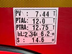 Renault M 210 Midliner 4x4 - Brandweer, Feuerwehr, Fire brigade -3.500 ltr watertank - Expeditie, Camper, Telma Brake TT 4947