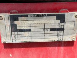 Renault M 210 Midliner 4x4 - Brandweer, Feuerwehr, Fire brigade -3.500 ltr watertank - Expeditie, Camper, Telma Brake TT 4947