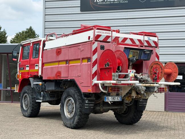 Renault M 210 Midliner 4x4 - Brandweer, Feuerwehr, Fire brigade -3.500 ltr watertank - Expeditie, Camper, Telma Brake TT 4947