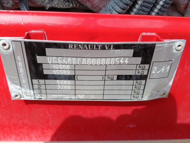Renault M 210 Midliner 4x4 -Brandweer, Feuerwehr, Fire brigade -3.500 ltr watertank - Expeditie, Camper, 100km/hour TT 4948