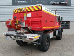 Mercedes-Benz Unimog U 5000 4x4 - (type 437.4) 3.900 ltr - Hydraulische Lier, Winch -Feuerwehr Doppelkabine,Uberrollkafig TT 4950