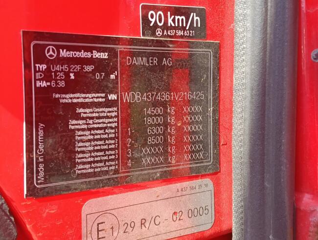 Mercedes-Benz Unimog U 5000 4x4 - (type 437.4) 3.900 ltr -Lier, Winch -Feuerwehr Doppelkabine,Uberrollkafig - Camiva - Expeditievoertuig, Camper TT 4952