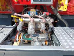 Mercedes-Benz Unimog U 5000 4x4 - (type 437.4) 3.900 ltr -Lier, Winch -Feuerwehr Doppelkabine,Uberrollkafig - Camiva - Expeditievoertuig, Camper TT 4952
