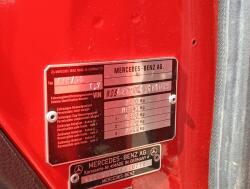 Mercedes-Benz Unimog U 1200 4x4 -1.150 ltr watertank -Lier, Winde, Winch TT 4954
