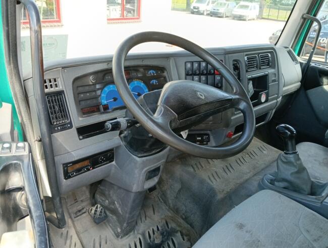 Renault Midlum 220 DCI Hiab 9TM Kraan, Crane, Kran -Dubbele cabine, Crewcab -Kipper, Tipper TT 4962