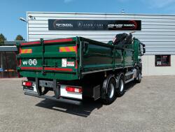 Renault K 460 6x6 -HIAB 18TM Kraan, Crane, Kran, Grue -Bladgeveerd, Grote assen TT 4963