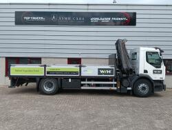Renault Midlum 220 DCI Hiab 16 TM Kraan, Crane, Kran -Nieuwe APK, TUV -Handgeschakeld, Manuel TT 4966