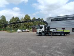 Renault Midlum 220 DCI Hiab 16 TM Kraan, Crane, Kran -Nieuwe APK, TUV -Handgeschakeld, Manuel TT 4966