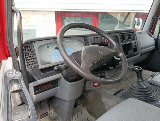 Renault Midlum 220 DCI Hiab 16 TM Kraan, Crane, Kran -Nieuwe APK, TUV -Handgeschakeld, Manuel TT 4966-A