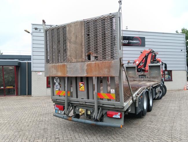 MAN TGS 35.360 8x2 - Fassi 16TM Kraan, Machine transporter, Oprijwagen, afsleepwagen 6.2T. lier TT 4973
