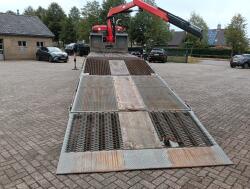 MAN TGS 35.360 8x2 - Fassi 16TM Kraan, Machine transporter, Oprijwagen, afsleepwagen 6.2T. lier TT 4973