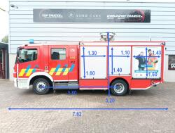 Mercedes-Benz ATEGO 1329 2.000 ltr water -Calamiteiten, Brandweer, Crewcab, Feuerwehr, Fire truck - Crewcab, Doppelcabine, Foam TT 4978