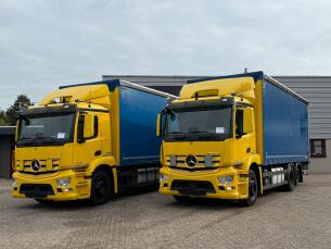 Mercedes-Benz Actros 2543 6x2 Retarder - Schuifzeil - Schuifdak - Lift-as - Laadklep - euro 6 TT 4980