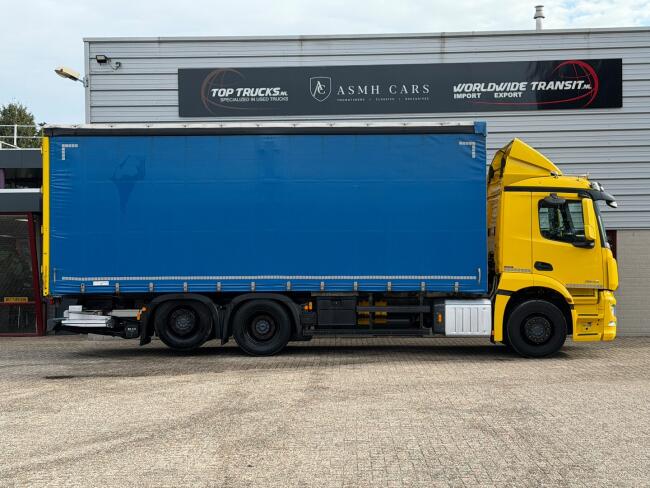 Mercedes-Benz Actros 2543 6x2 Retarder - Schuifzeil - Schuifdak - Lift-as - Laadklep - euro 6 TT 4980