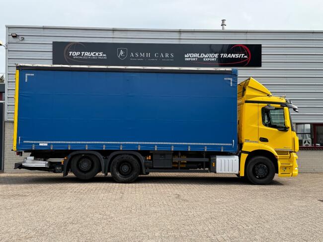 Mercedes-Benz Actros 2543 6x2 Retarder - Schuifzeil - Schuifdak - Lift-as - Laadklep - euro 6 TT 4981