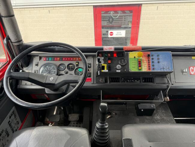 Renault M 210 Midliner 4x4 - Brandweer - Feuerwehr -Fire brigade - 3.500 ltr watertank - 100 ltr schuimtank - Expeditie - Camper - Telma Brake - Rolbeugel TT 4994