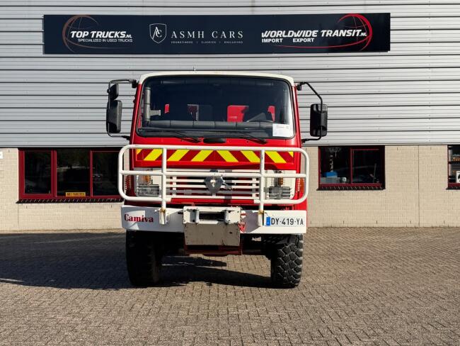 Renault M 210 Midliner 4x4 4x4 - 3.500 ltr watertank -Trekhaak 3500kg - Lier - Brandweer, Feuerwehr, Fire brigade TT 5003