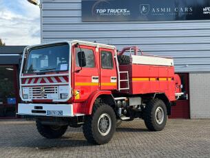 Renault M 210 Midliner 4x4 3.500 ltr watertank -Telma Brake - Rolbeugel -Brandweer -Feuerwehr -Fire brigade - Expeditie - Camper TT 5006