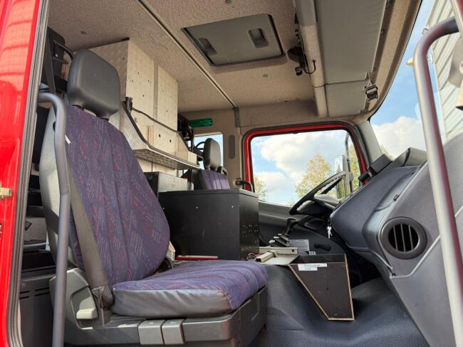 Mercedes-Benz ATEGO 1628 2400 ltr water - 200 ltr schuim - 4x2 - Super Crew - Ziegler pomp - Lier - Generator -  Euro 3 - Brandweer, Feuerwehr, Fire truck TT 5010